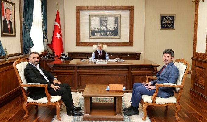 Birlik Başkanı, Amasya Valisine Ziyaret